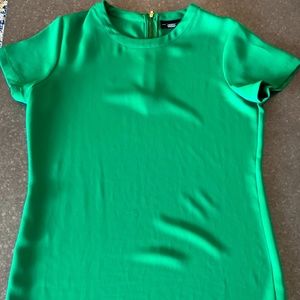 Adrienne Vittadini Size 6 Green Dress